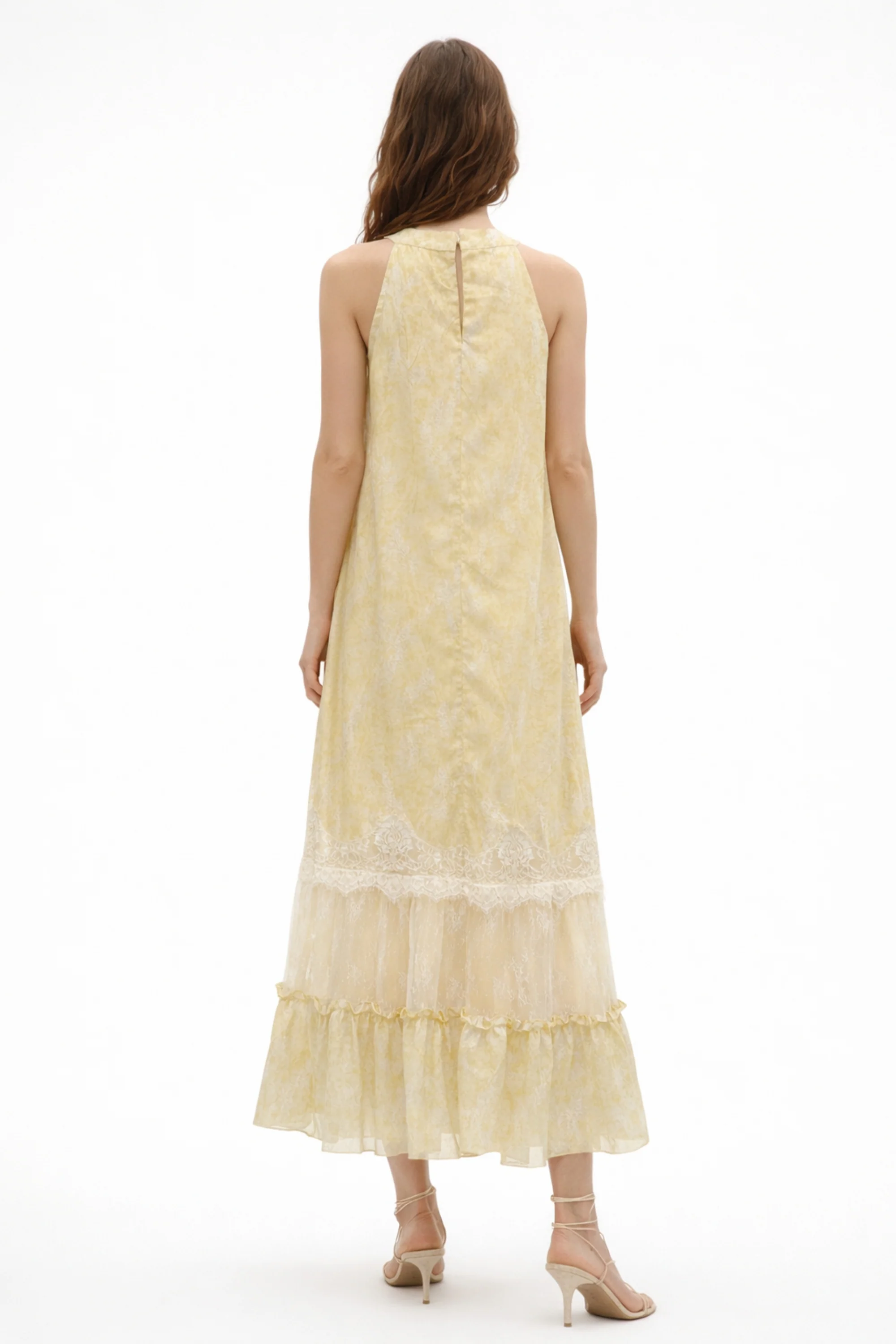 Lemon Chantilly Dress