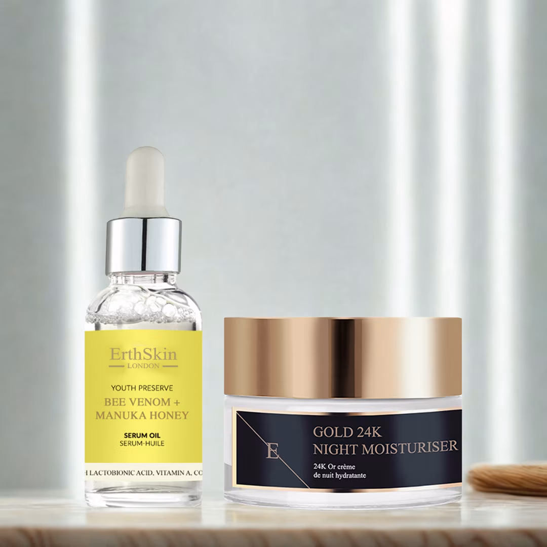 Bienenöl + Gold Night Duo