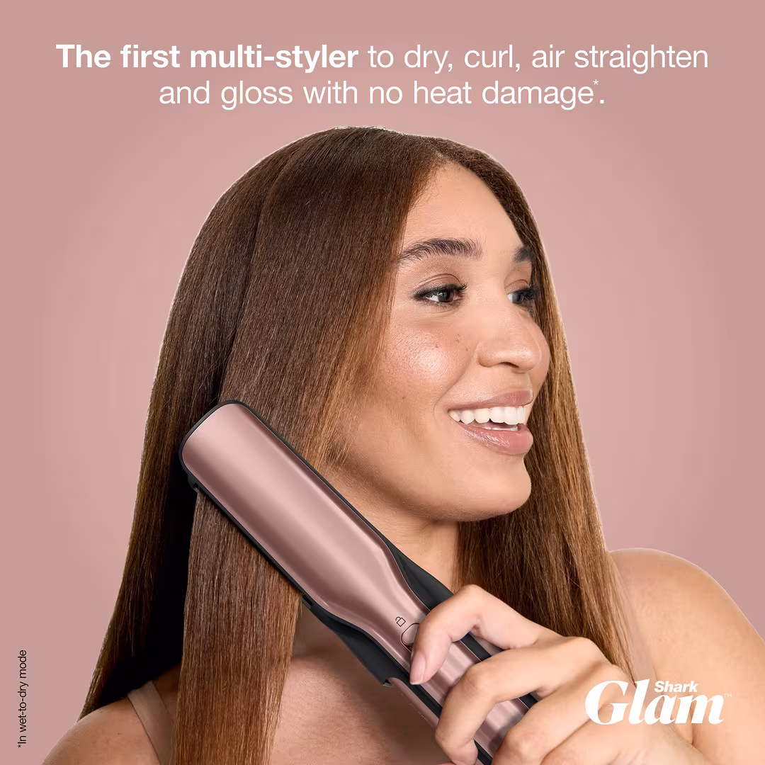 Shark Beauty  Glam Ceramic Air Styling & Drying System in Strawberry Matcha