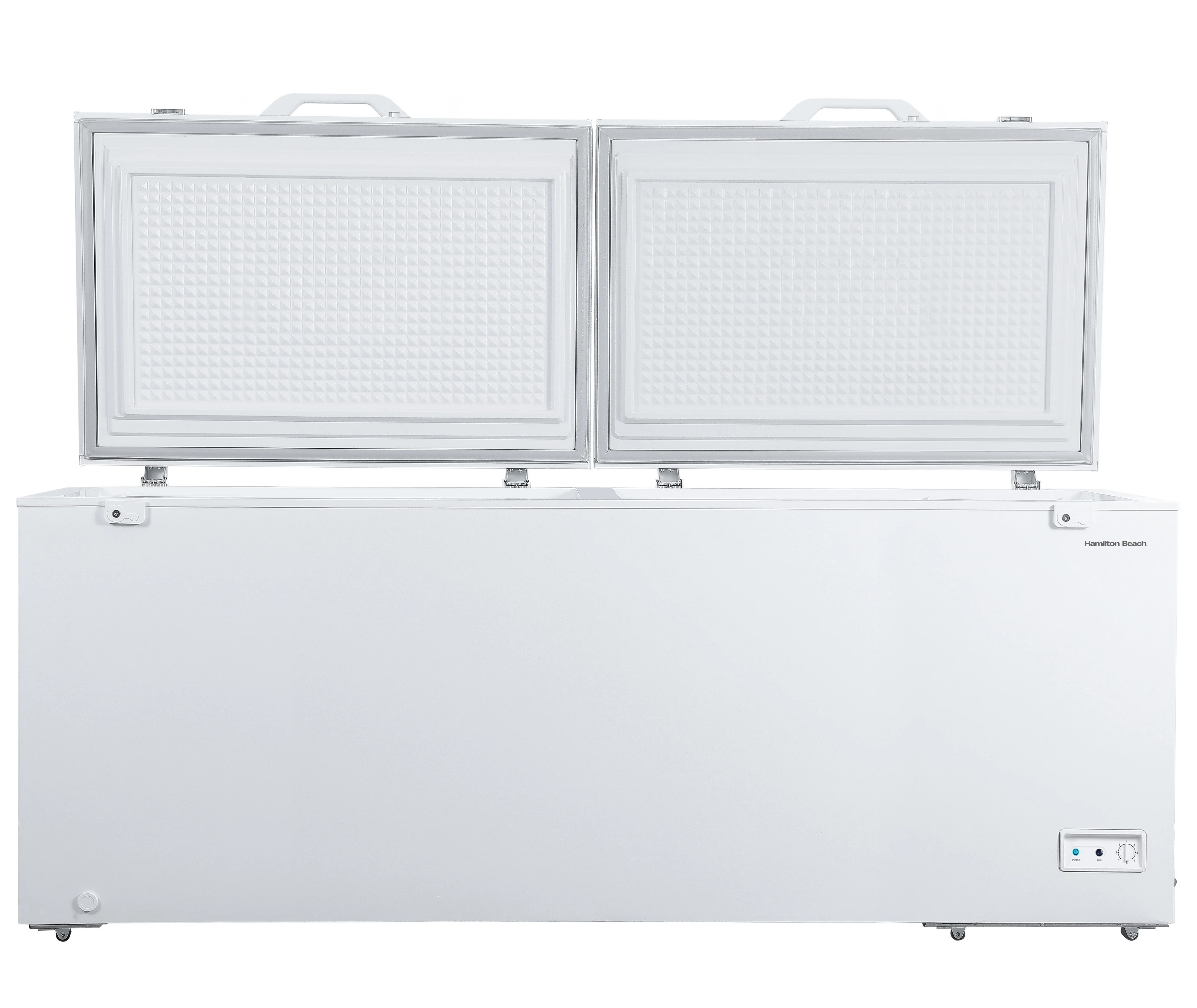 Hamilton Beach 30 cu. ft. Chest freezer double door W: 78.7" x L: 31.4" X H: 37.4 (White)