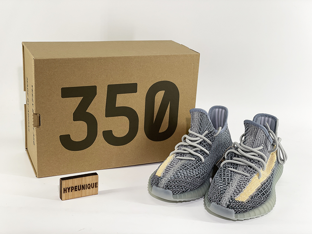 Yeezy 350 V2 Ash Blue Replica