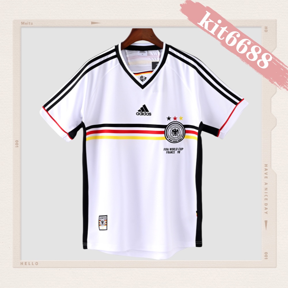 1998 Germany Home Retro Football Shirt
