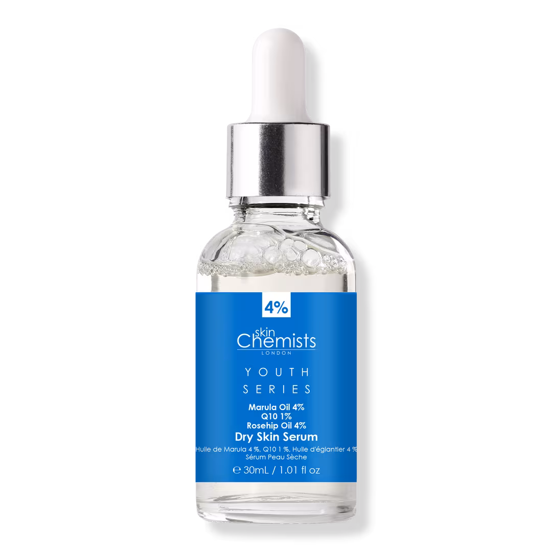 skinChemists  Dry Skin Serum Marula Oil 4%, Coenzyme Q10 1%, Rosehip Oil 4%
