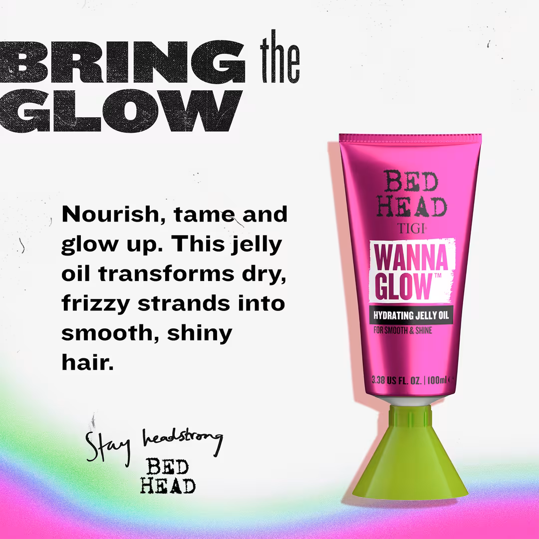Bed Head  Wanna Glow Hydrating Jelly Oil For Shiny Smooth Hair