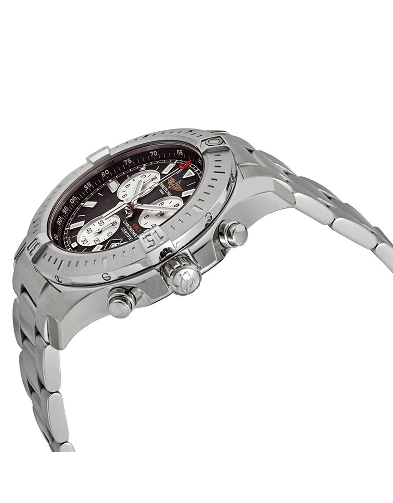 Replica Breitling Colt Black Dial Stainless Steel Strap A73388111B1A1