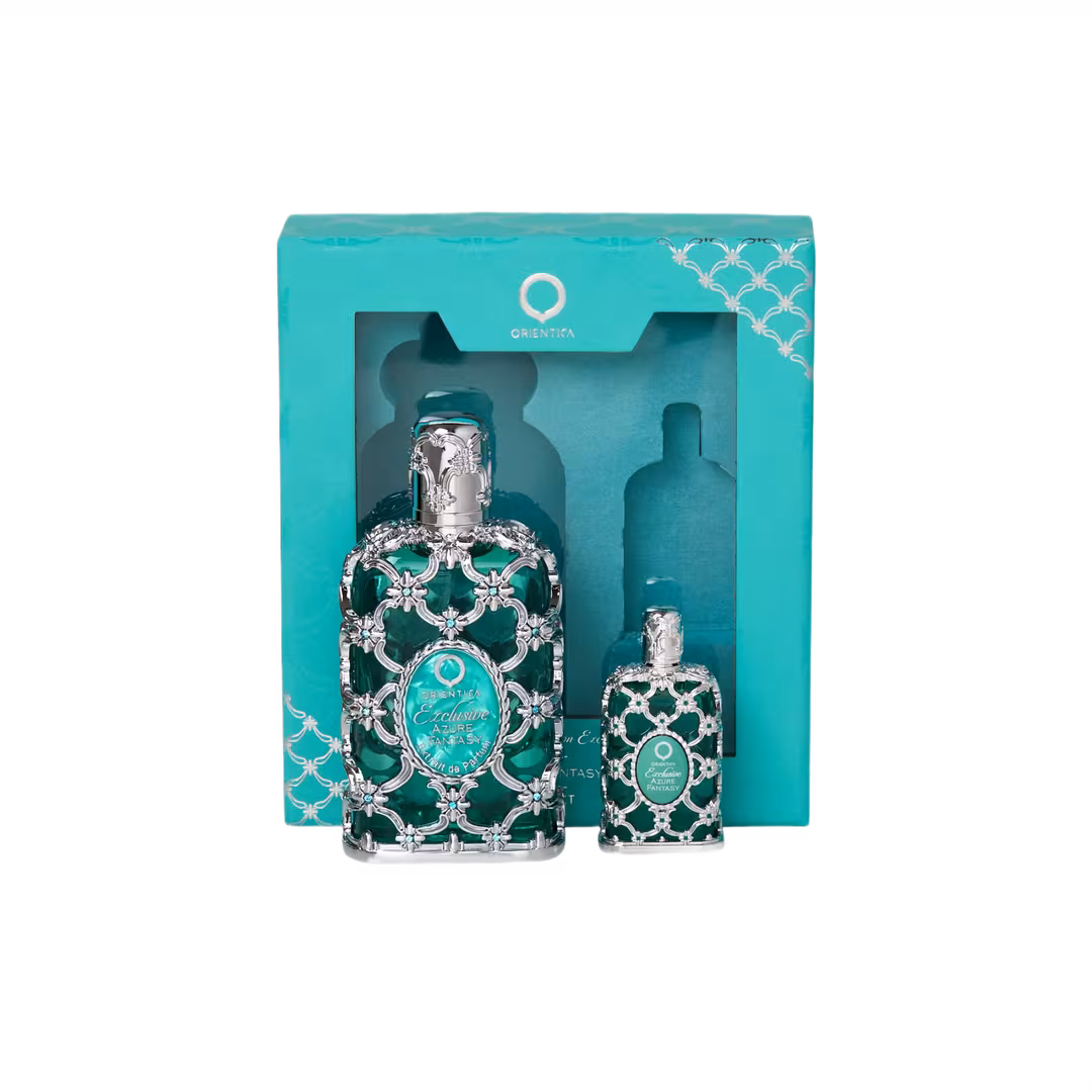 Orientica Perfumes  Azure Fantasy Extrait De Parfum 2-Piece Set