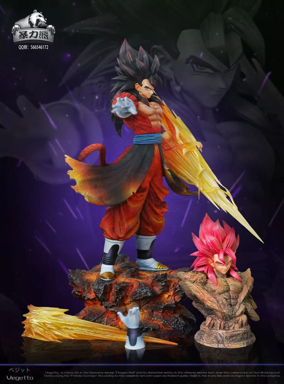 Dragon Ball - SS4 Vegito | Resin Statue | by Violent Bear Studio