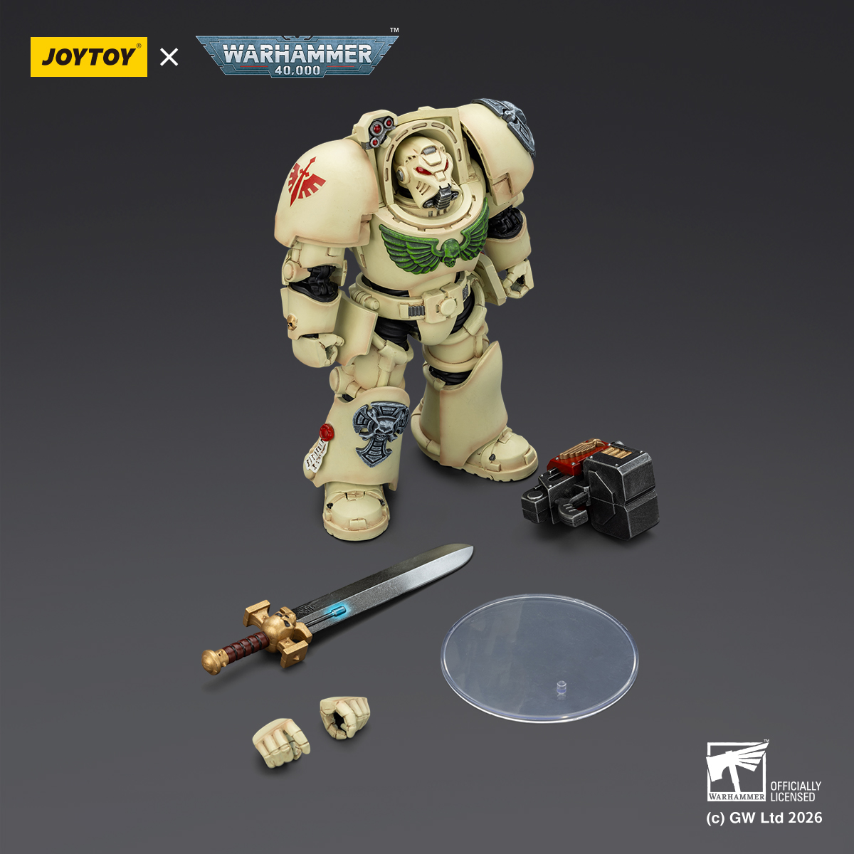 JOYTOY Warhammer 40k 1: 18 Dark Angels Deathwing Terminators - JOYTOY WORLD