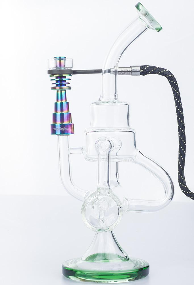 Hybrid Universal Titanium Banger For 10mm Flat Heating Coil