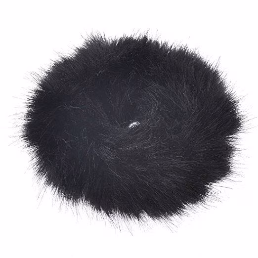 Faux Scrunchie Haargummi Mit Fell