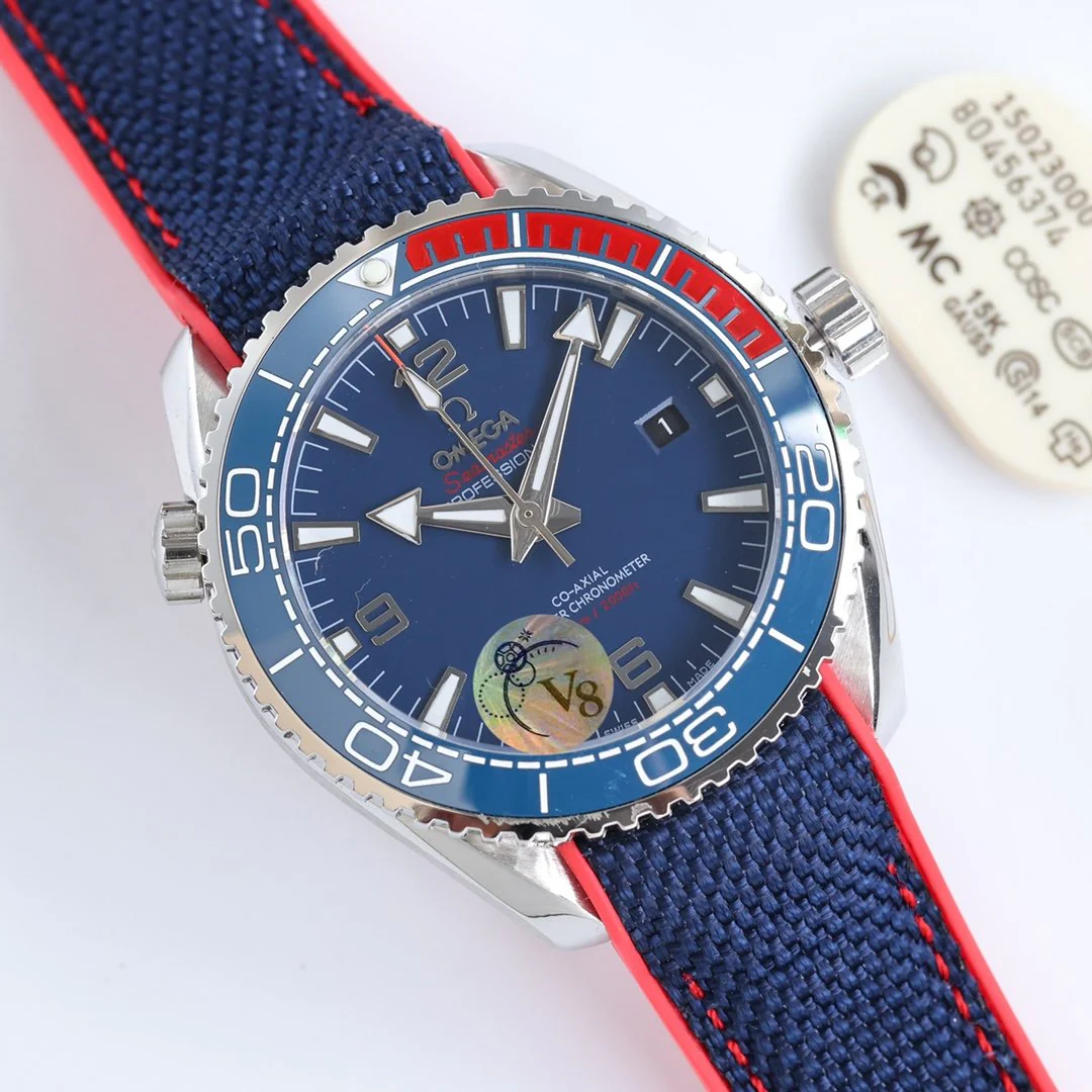 Omega Watch SEMASTER PLANET OCEAN 600M CERAMIC BLUE DIAL
