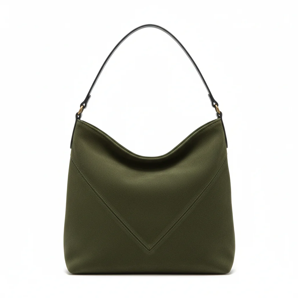 Olive Geometric Hobo
