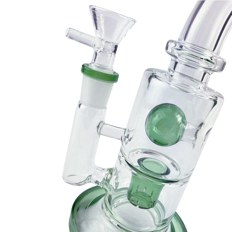 8 Clear Thick Glass Dab Rig