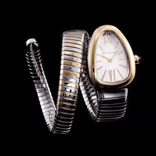 BVL Watch SERPENTI TUBOGAS 35MM GOLD SILVER