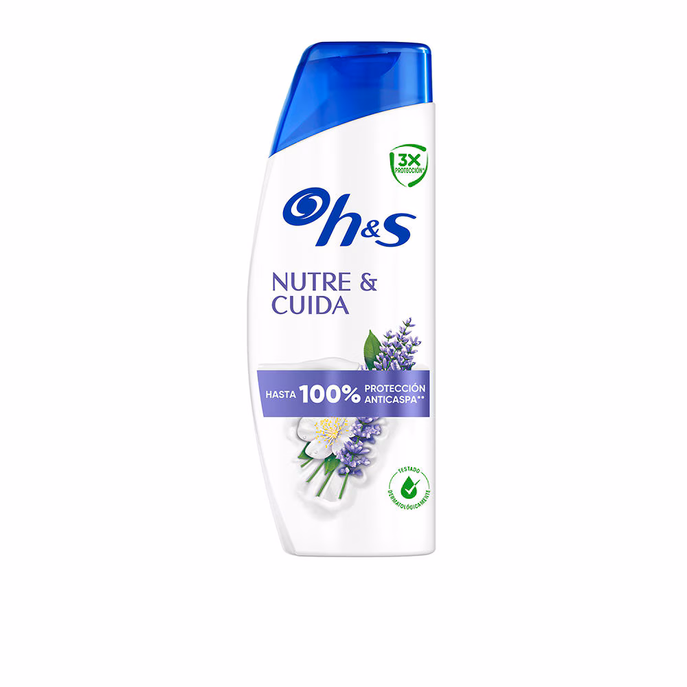 H&S NOURISHES AND CARES Anti-Schuppen-Shampoo
