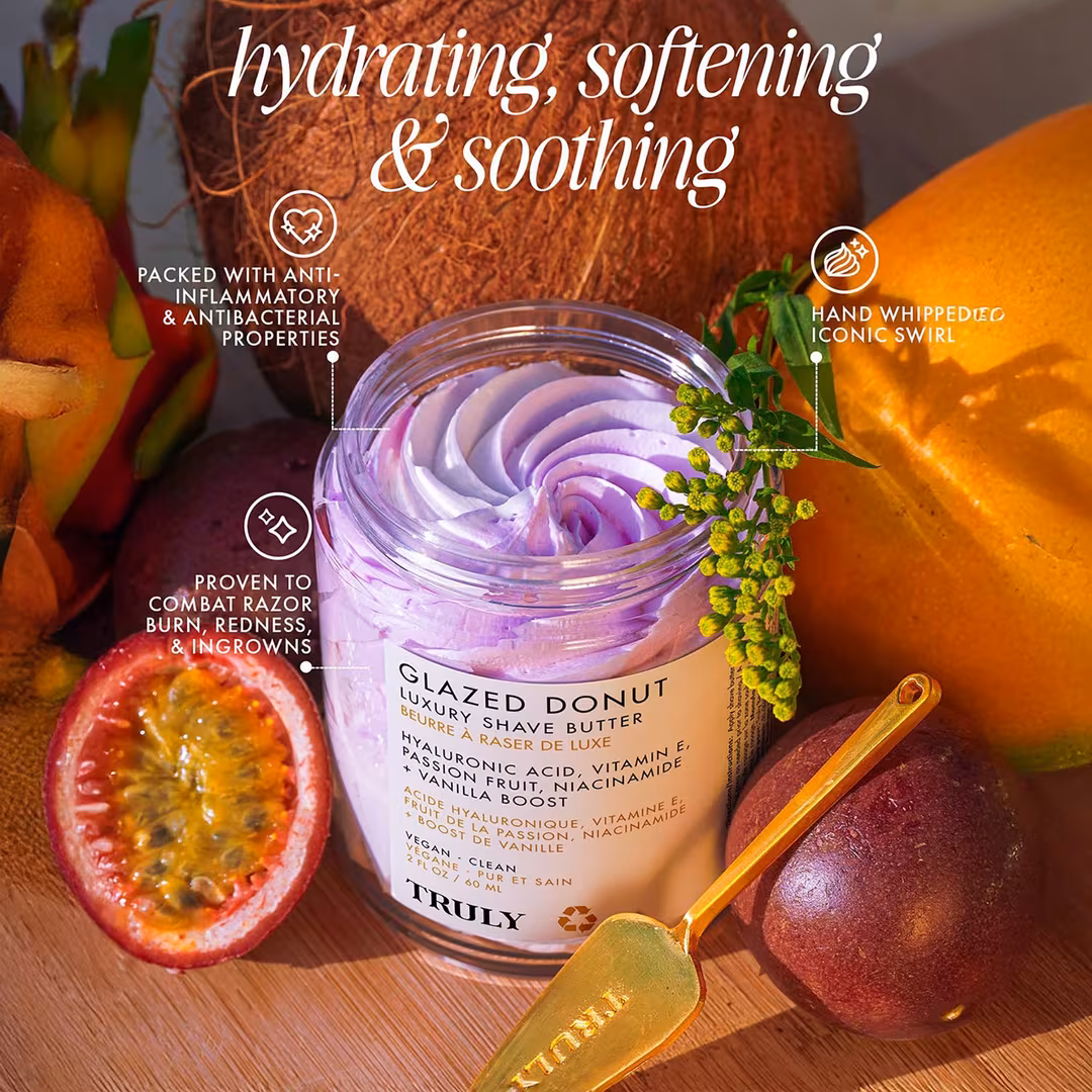 Truly  Glazed Donut Whipped Shave Butter
