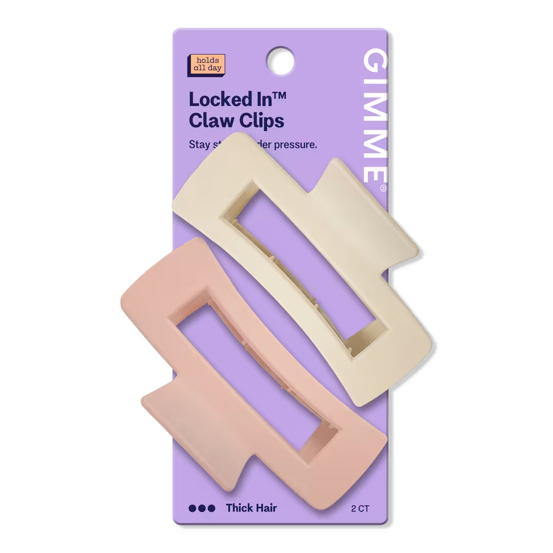 GIMME beauty  Thick Hair Rectangular Claw Clips