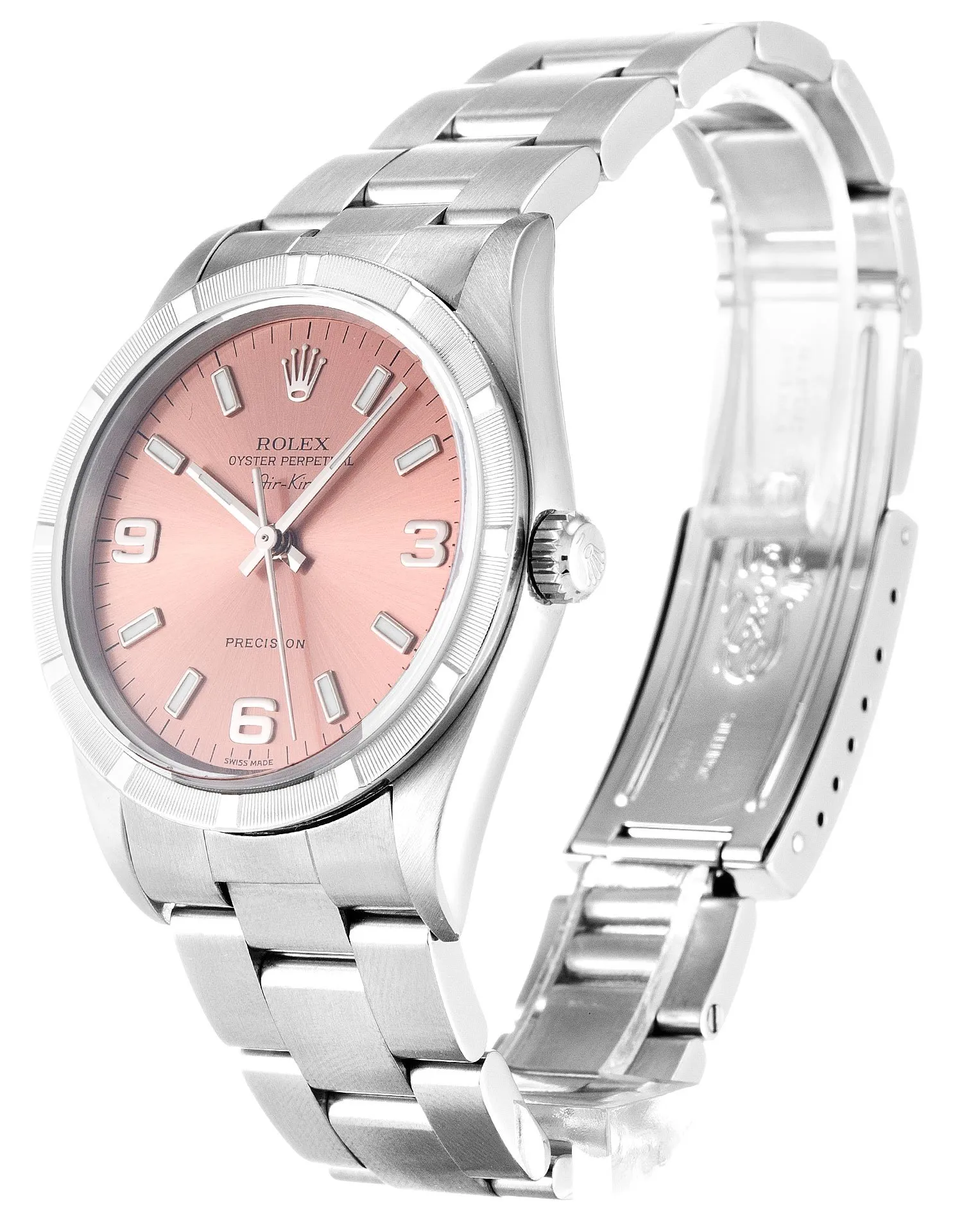 Rolex Air-King Salmon Quarter Arabic 14010M