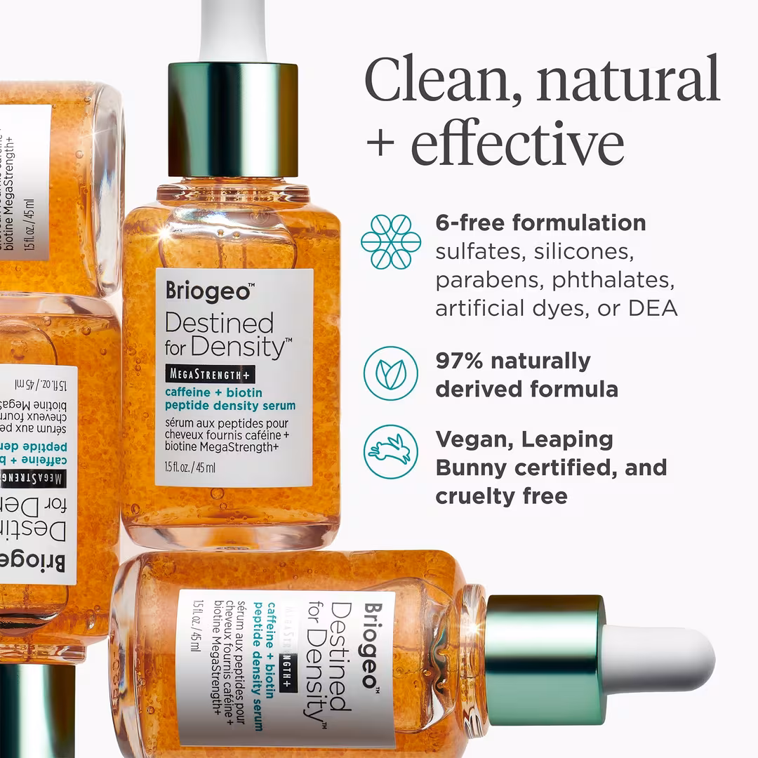 Briogeo  Destined For Density MegaStrength+ Caffeine + Biotin Peptide Serum