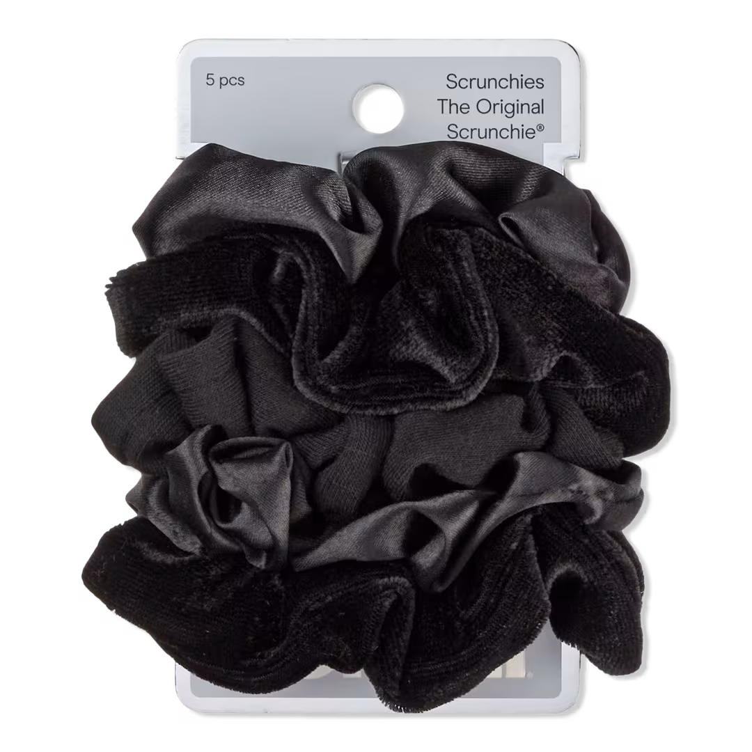 Conair Accessories  Black Satin Scrunchies