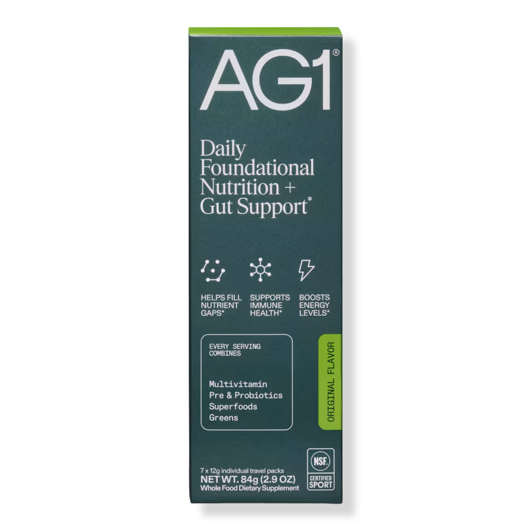 AG1  Daily Foundational Multivitamin Greens Powder