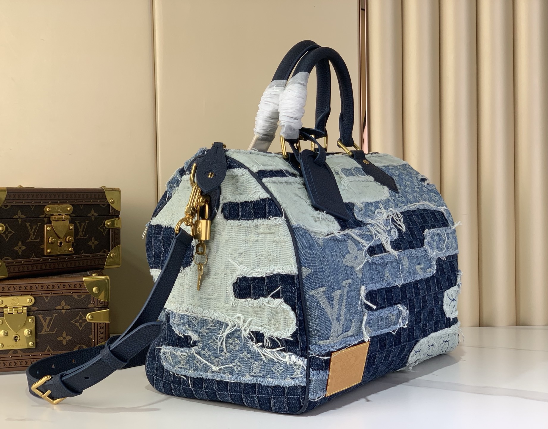 LV Sac Speedy 40 Bandouliere Monogram Other - For Men (Top Quality)