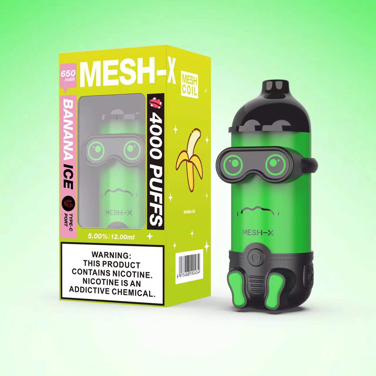 MESH-X Rechargeable Disposable Vapes