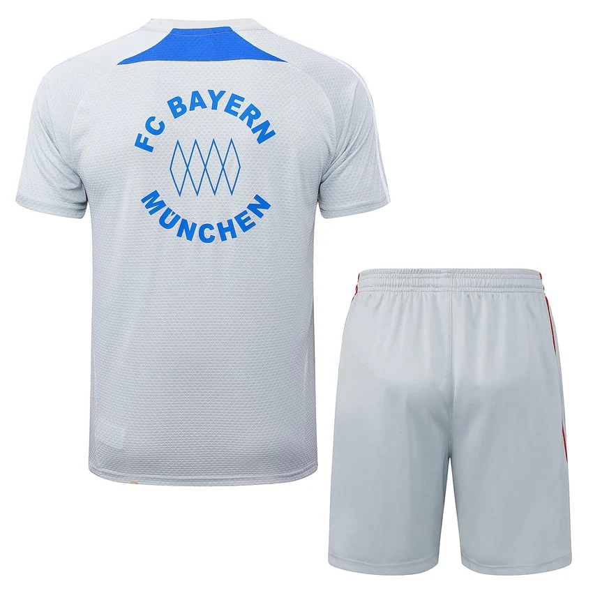 Bayern Munich Jersey Shorts Set Men 2025 2026 Grey