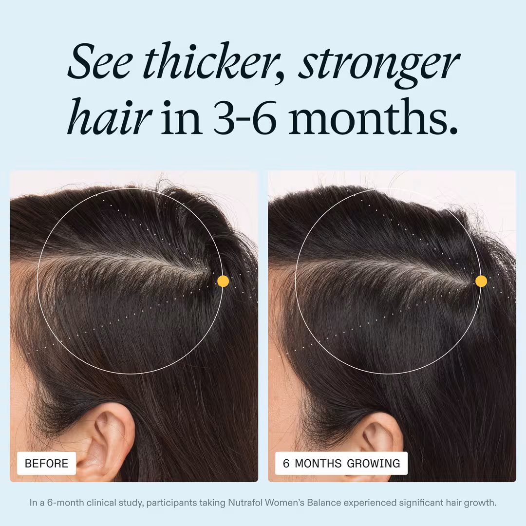 NUTRAFOL  Women's Balance 45+ Clinically Proven Hair Growth Supplement