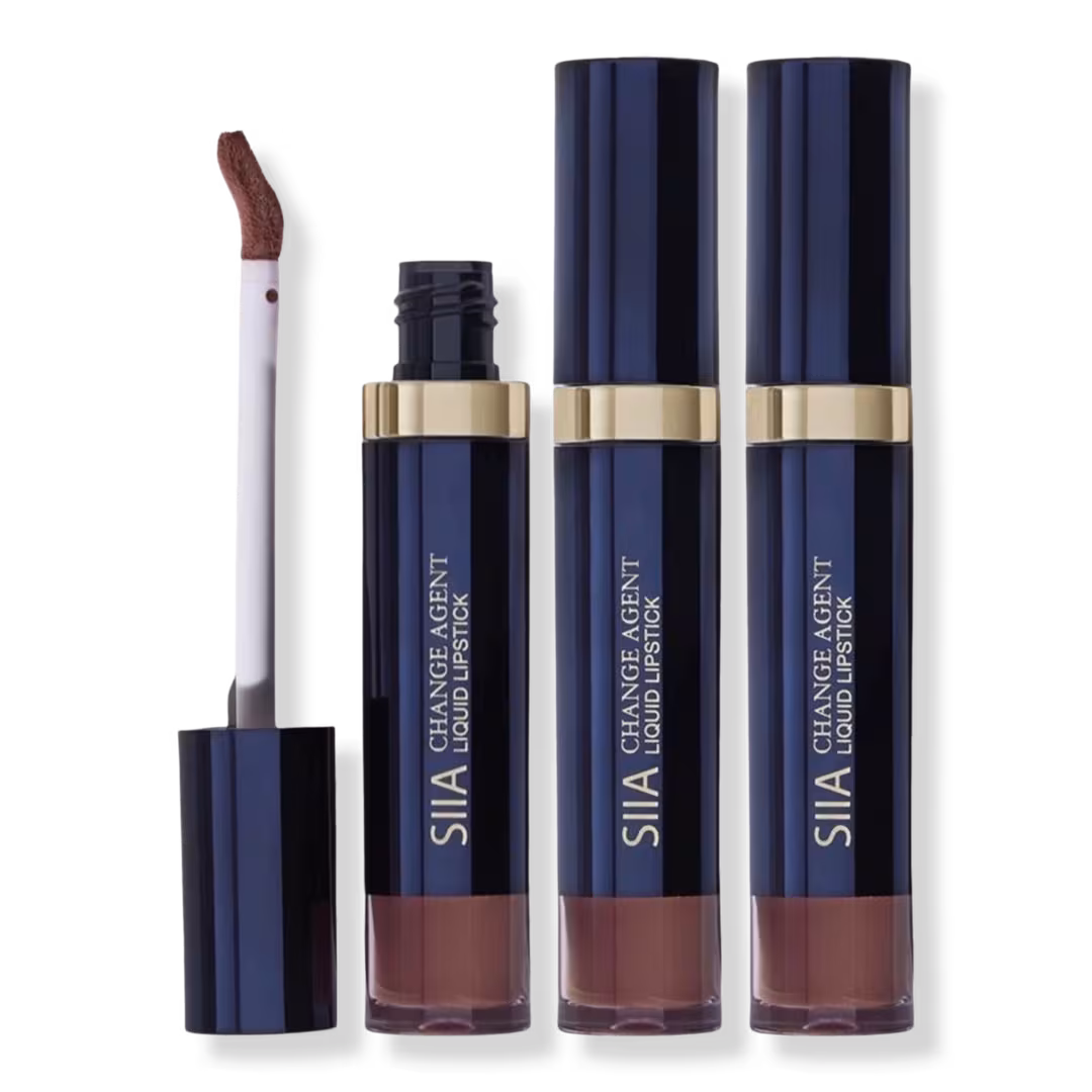 SIIA Cosmetics  Change Agent Long-Lasting Matte Liquid Lipstick Trio