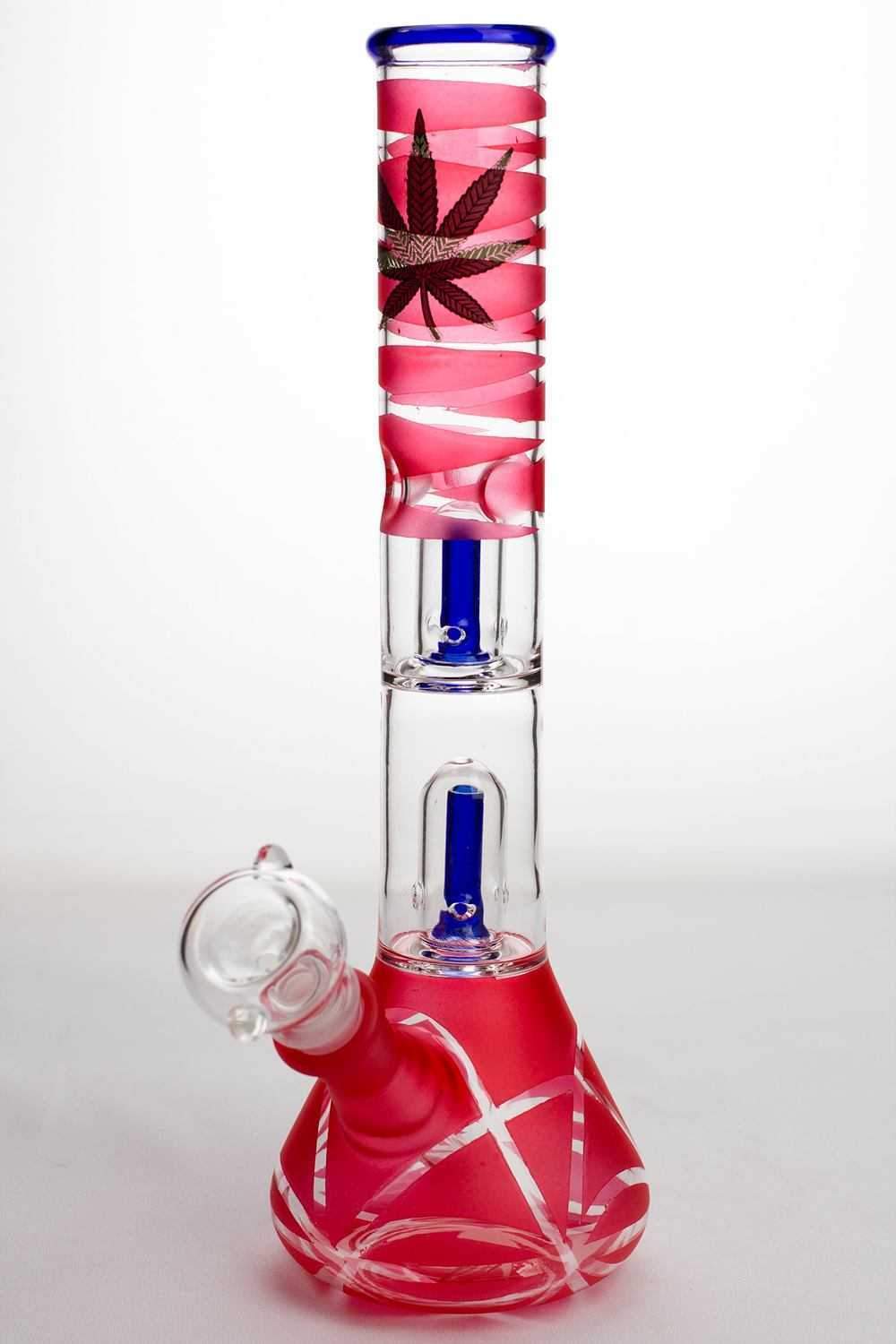 12 infyniti double shower head beaker Bong