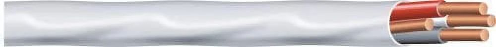 Southwire Romex 100' 14/3 with Ground Residential Indoor Electrical Wire type NM-B White, 7.72lbs