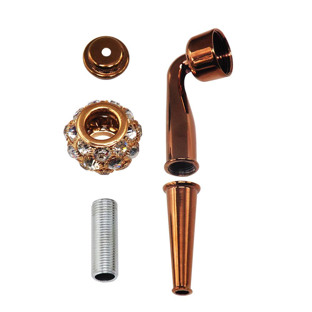 Diamond Metal Pipe w/ Cap