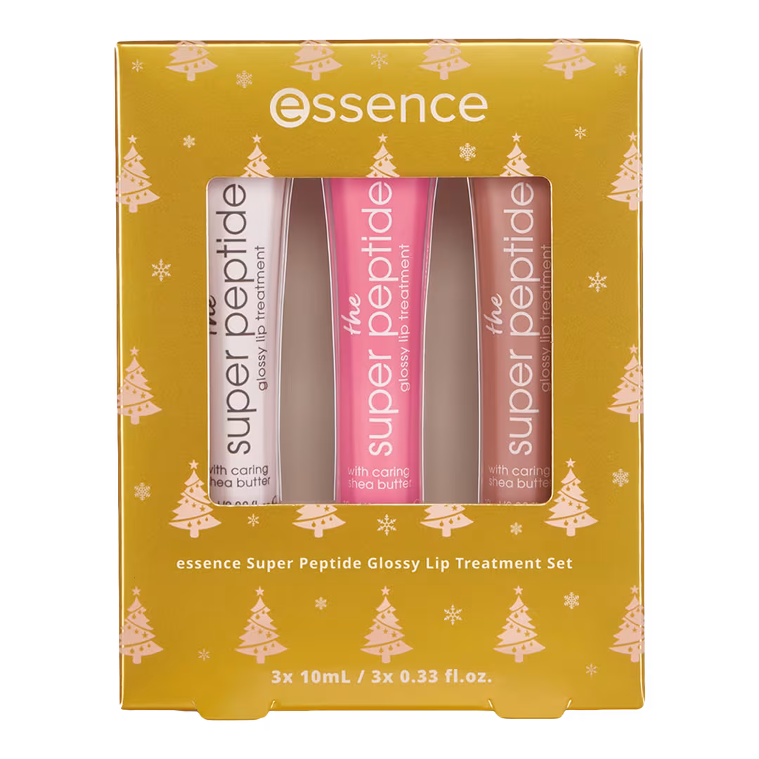 Essence  Super Peptide Glossy Lip Treatment Holiday Gift Set