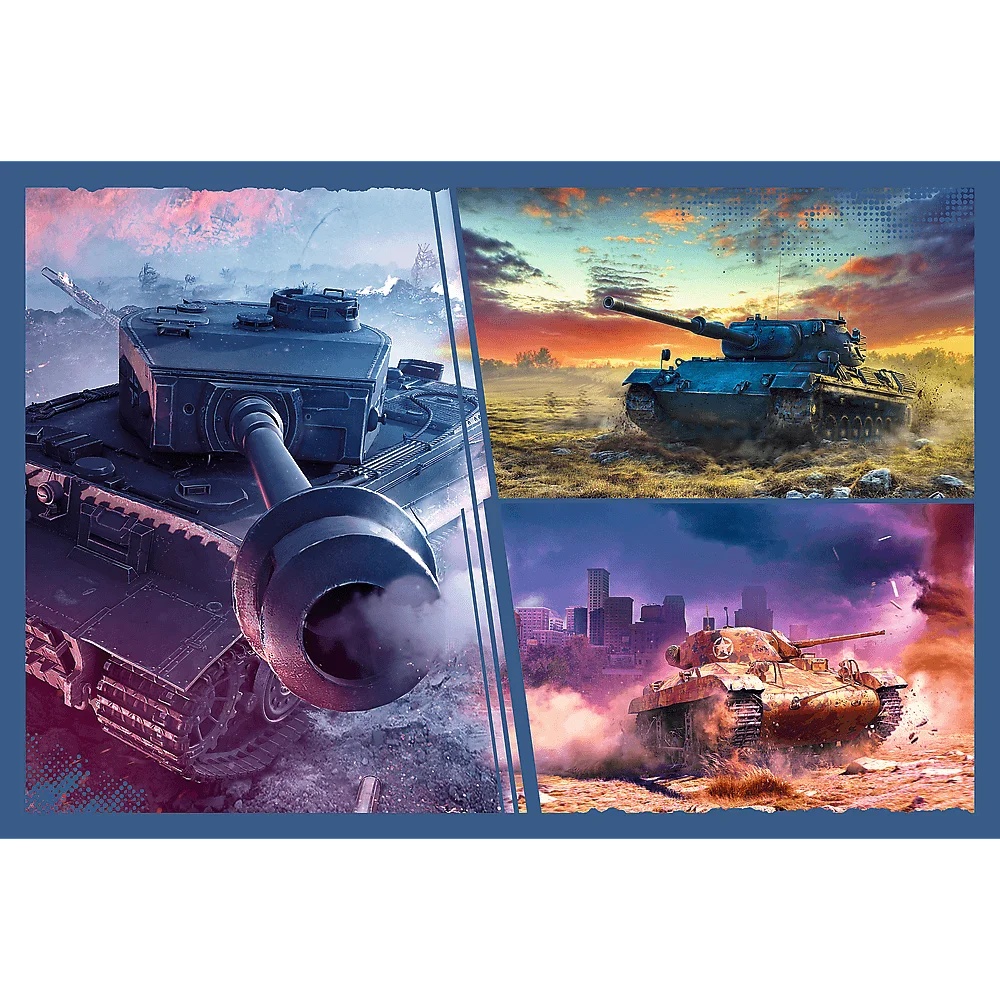 Puzzle World Of Tanks 2 X 200 El. Pancera Misja