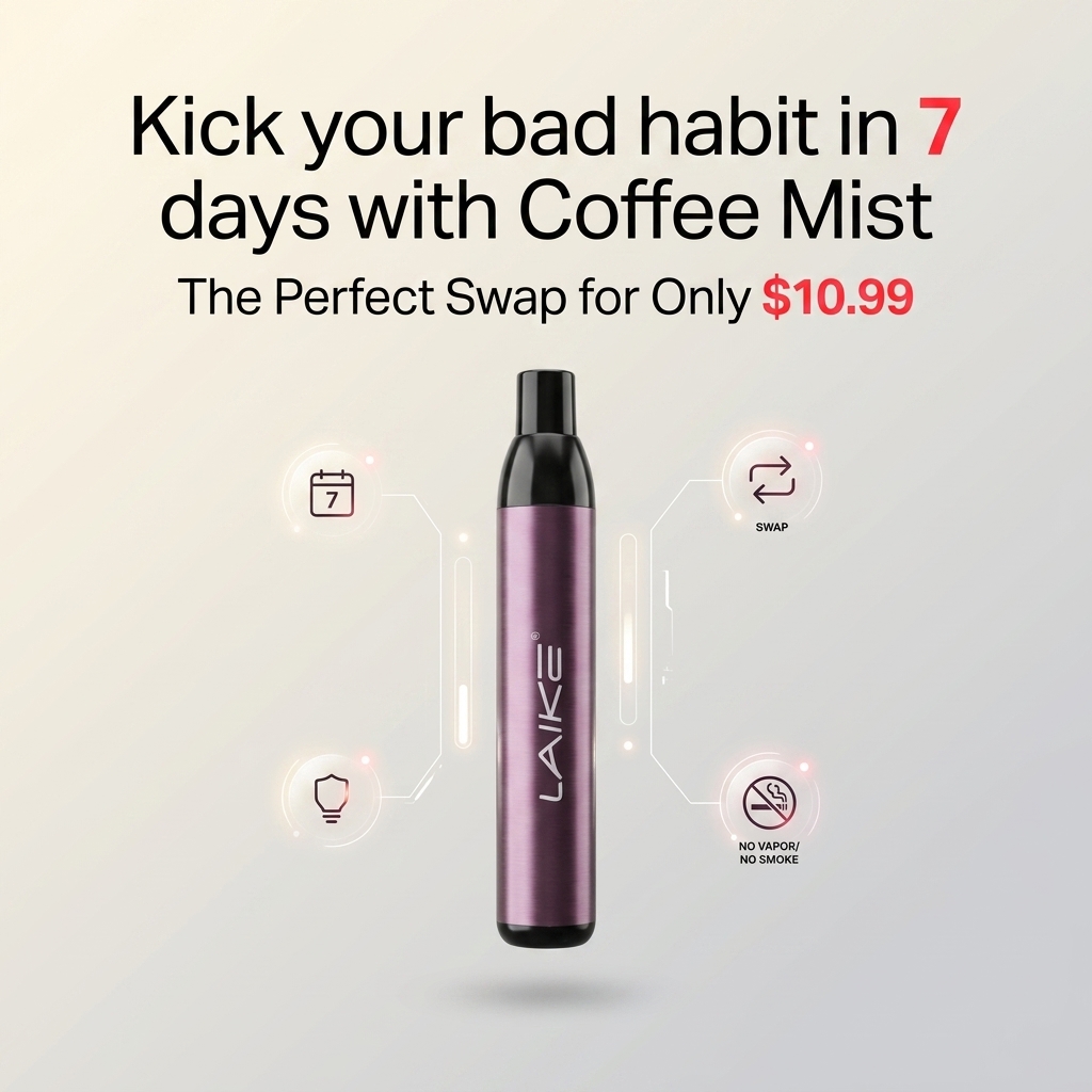 Swapped my vape for... coffee?