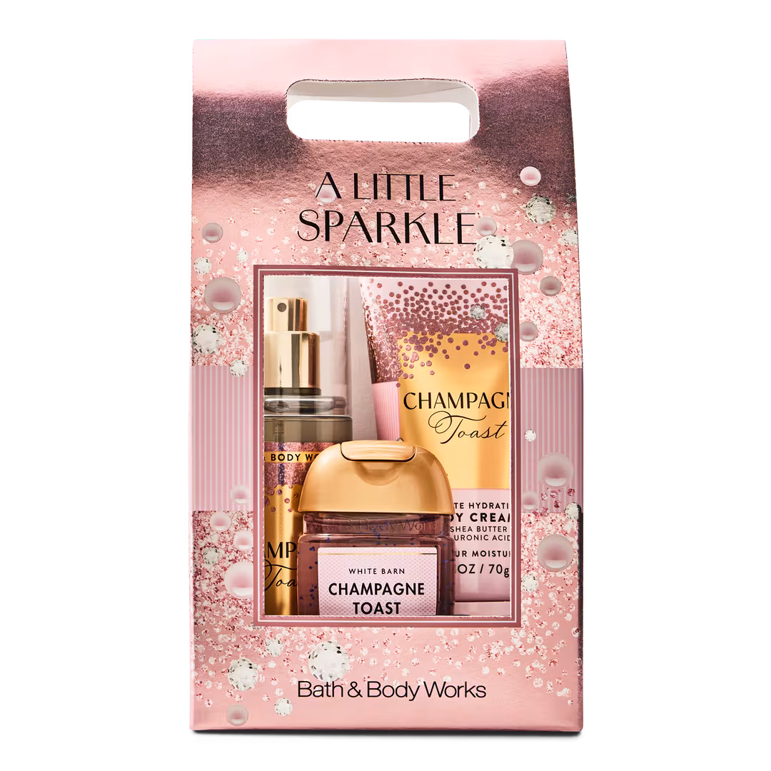 Bath & Body Works  Champagne Toast Travel Size Gift Set