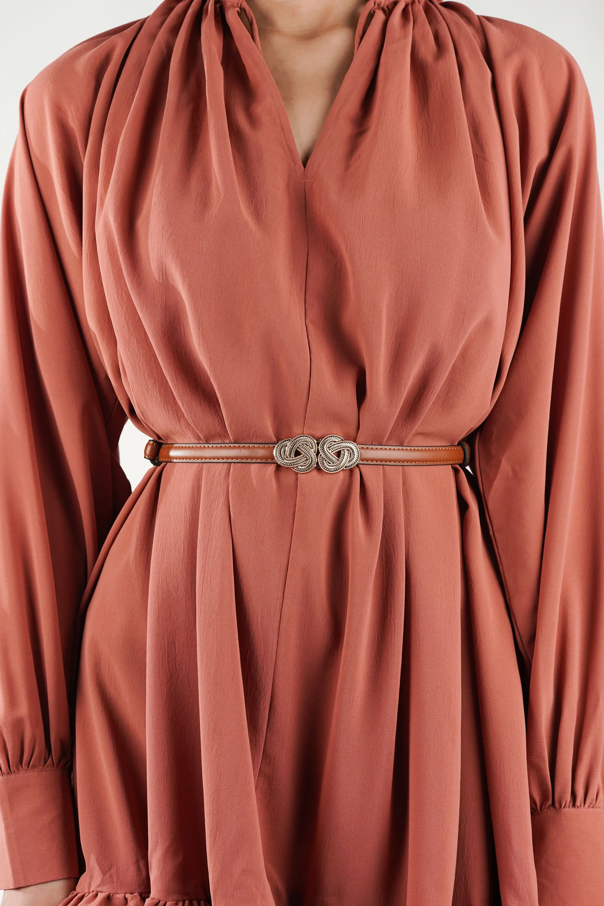 Knot Buckle Waist Belt