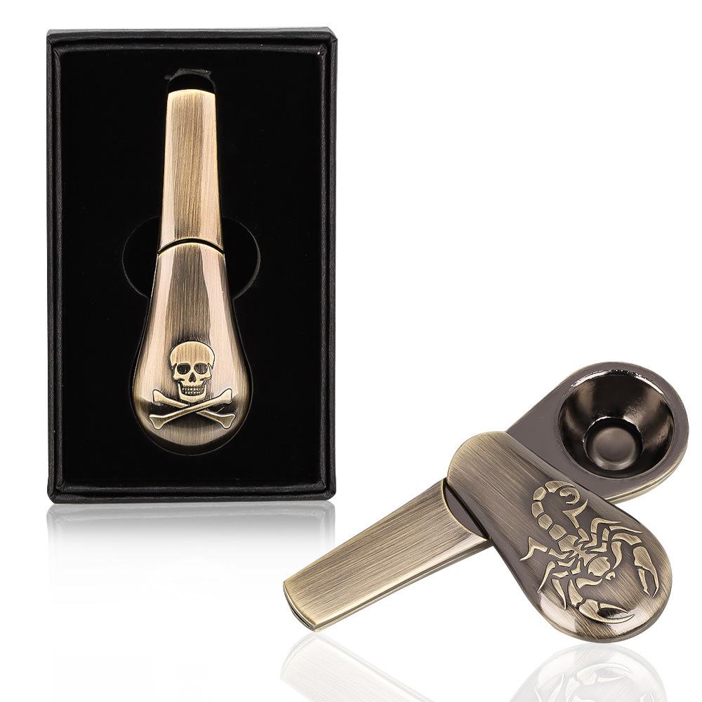 Detachable Metal Soup Spoon Pipe