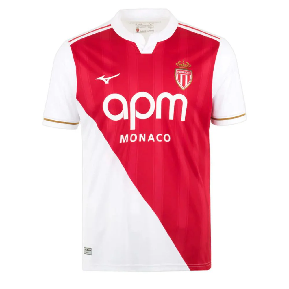 AS Monaco Home Jersey Men 2025 2026