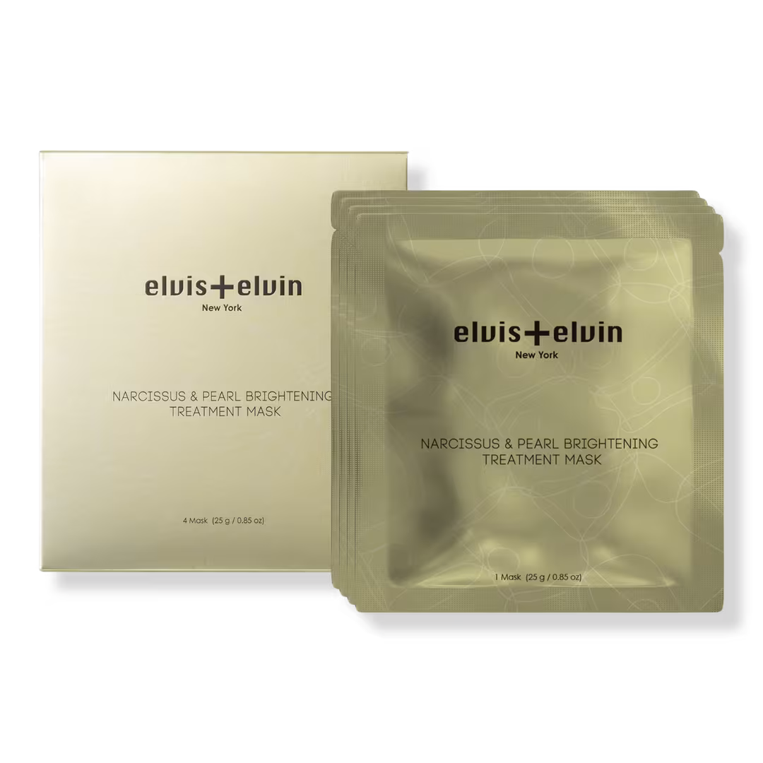 elvis+elvin  Narcissus & Pearl Brightening Treatment Mask