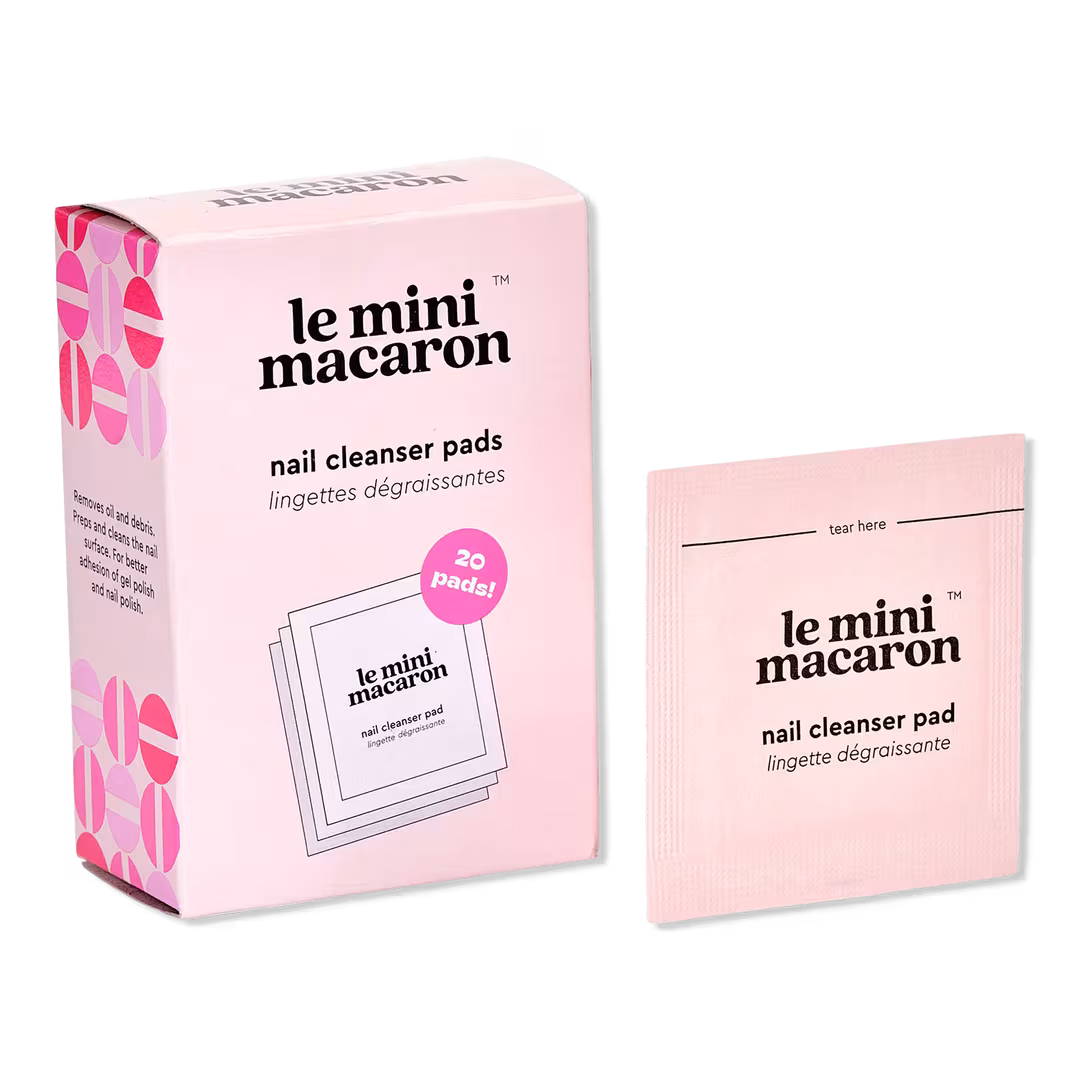 Le Mini Macaron  Manicure Nail Cleanser Prep Pads