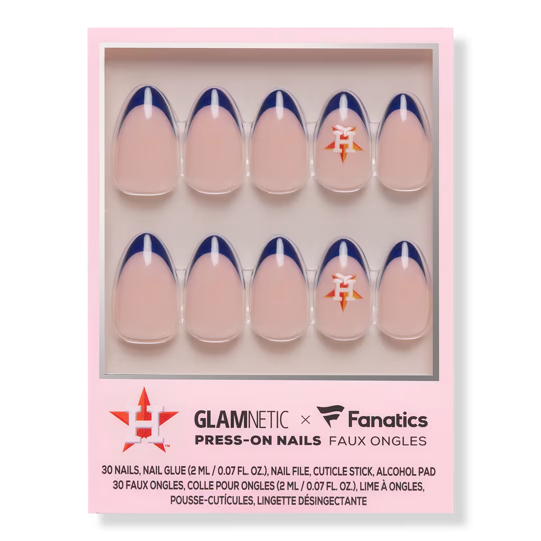 Glamnetic x Fanatics Nail  Houston Astros Press-On Nails