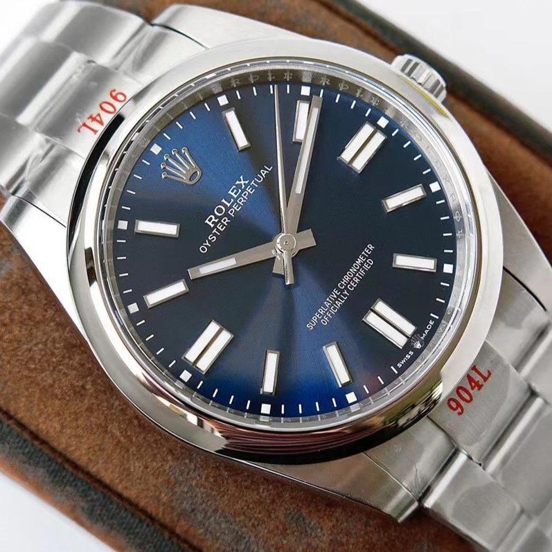 Rolex Watch OYSTER PERPETUAL 41 STAINLESS STEEL BLUE DIAL Watch