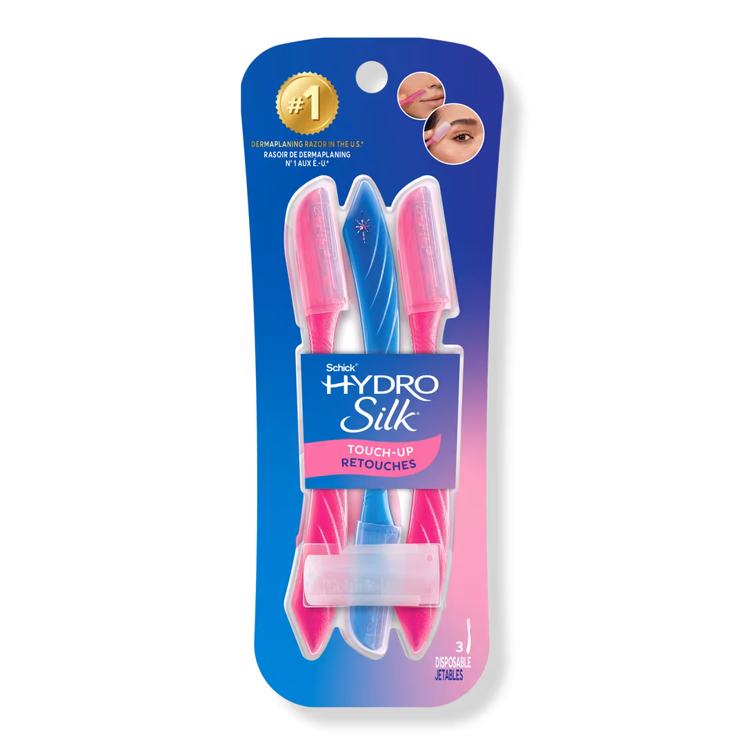 Schick  Hydro Silk Touch-Up Exfoliating Dermaplaning Tool Eyebrow/Facial Razor