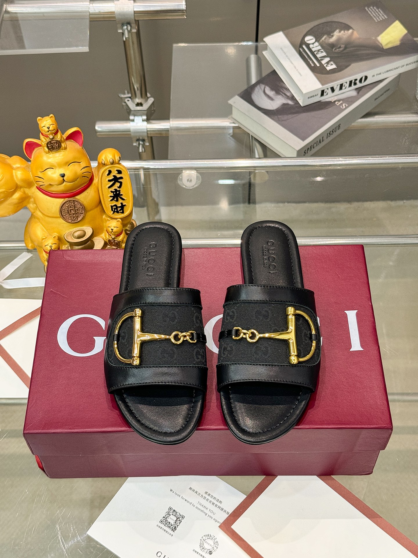 Gucci Horsebit Women Bulk Slide Sandals