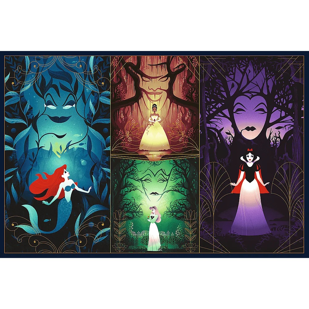 Puzzle Disney 2 X 200 El. Czarujące Księżniczki