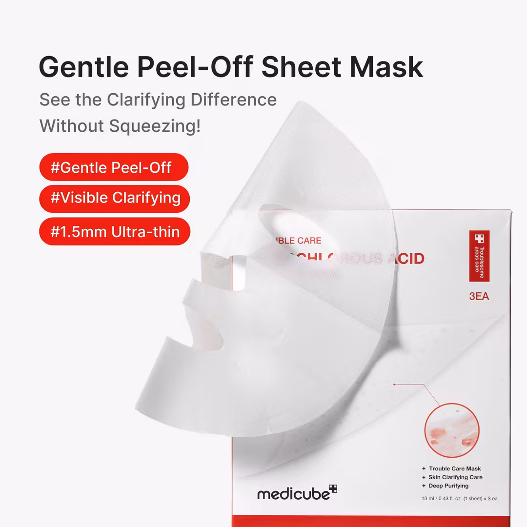 medicube  Hypochlorous Acid Peel Mask