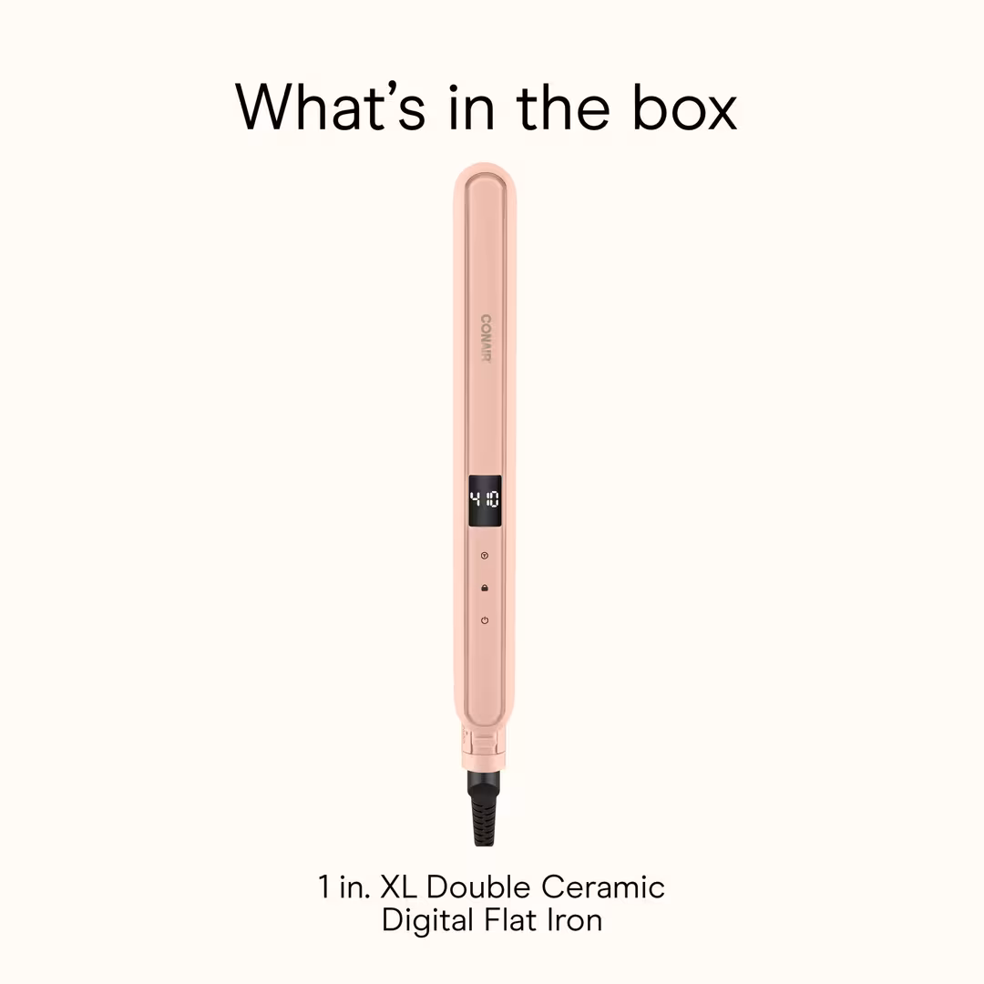 Conair  Double Ceramic Digital Flat Iron 1