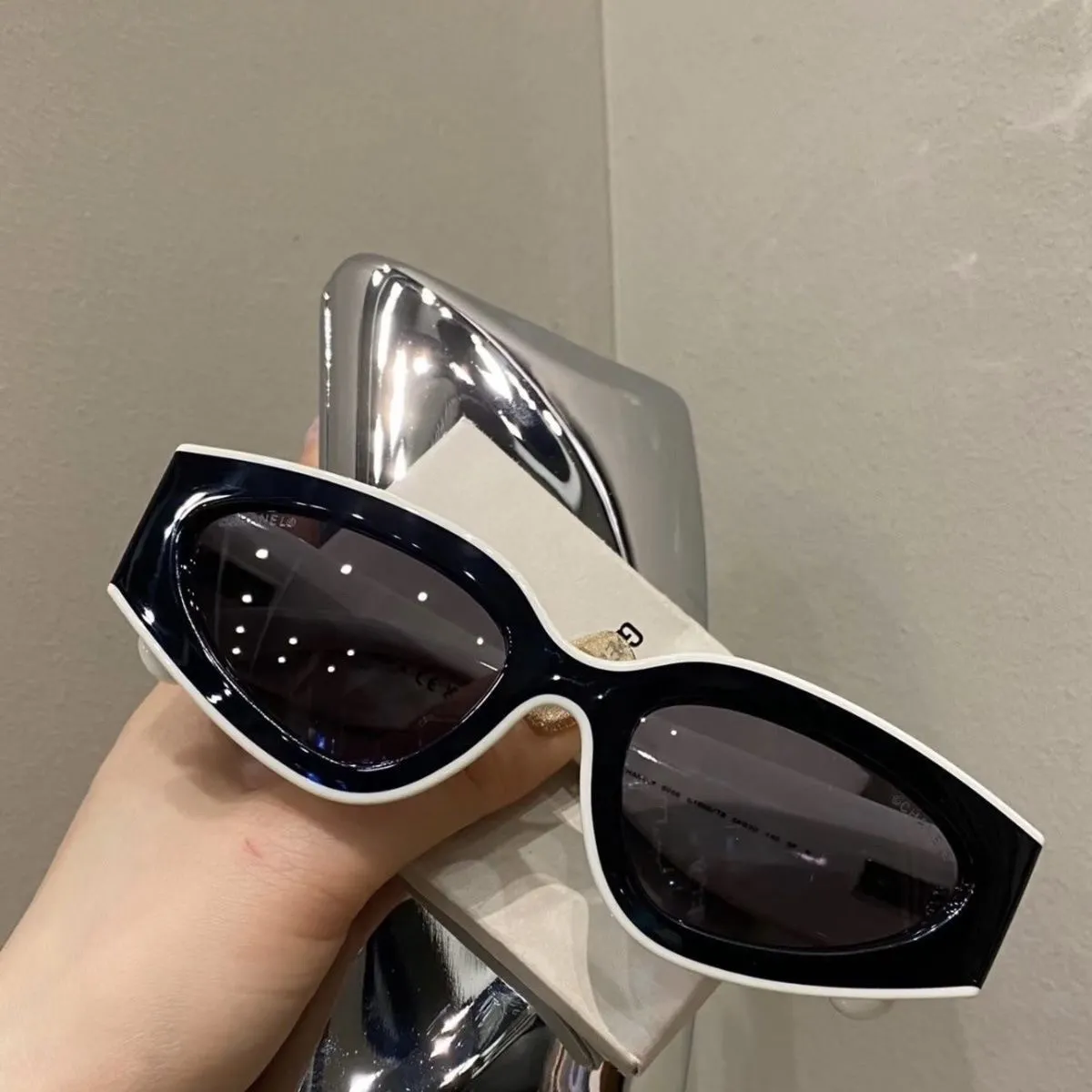 Chanel cat-eye sunglasses